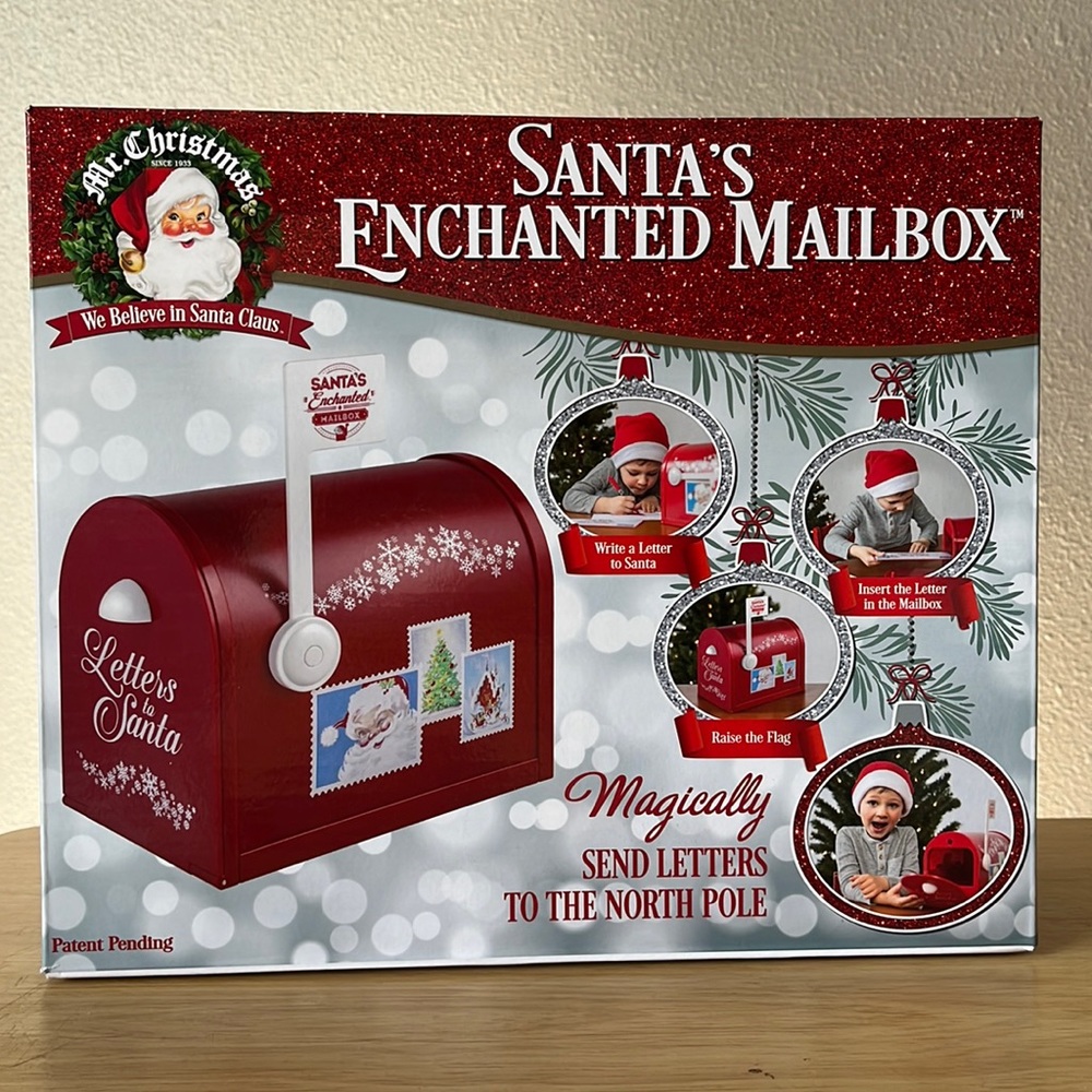 Santa’s Enchanted Mailbox Letters “Disappear”